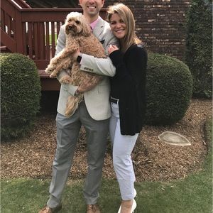 Ann Taylor Petite Striped Trousers